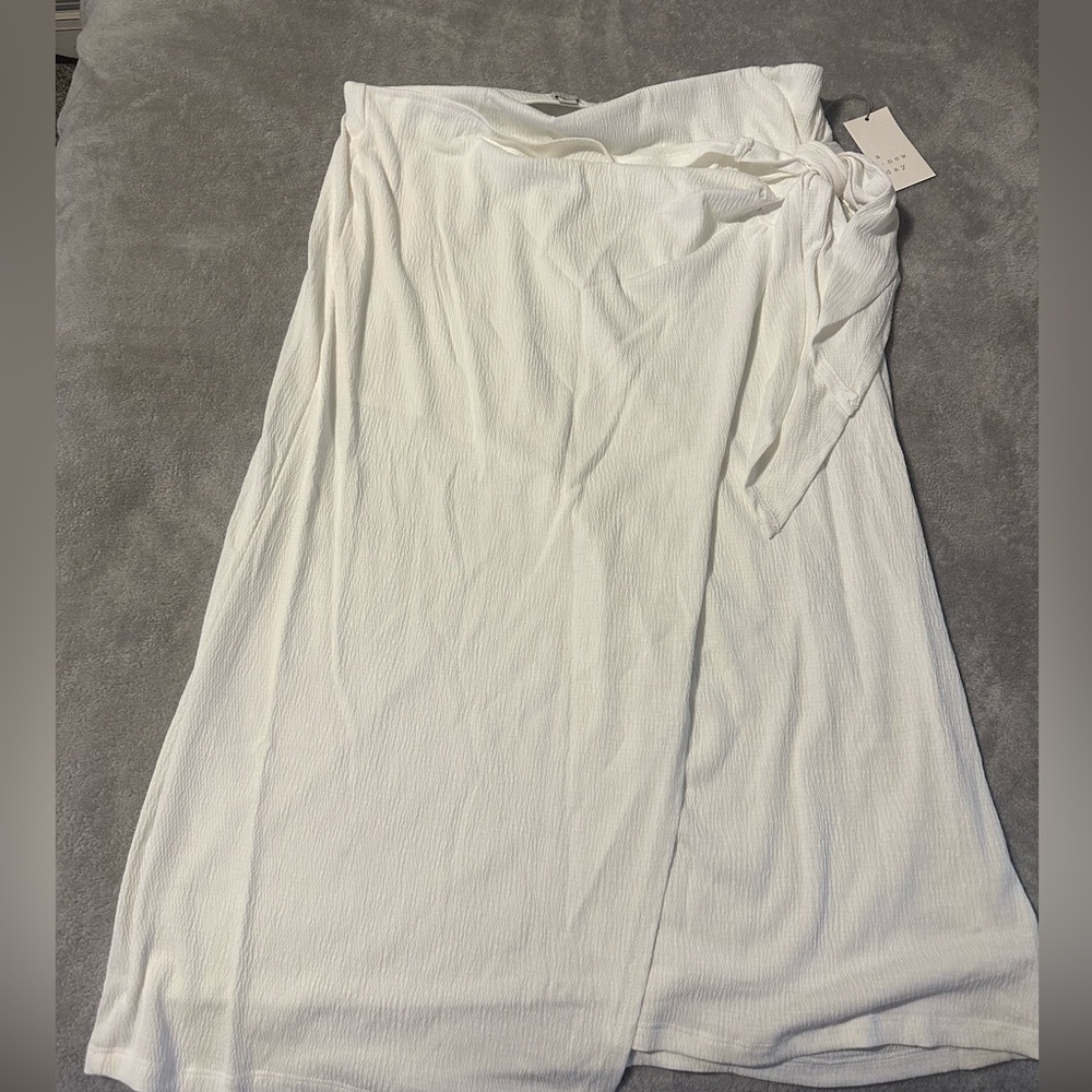 a new day Women's White Maxi Skirt